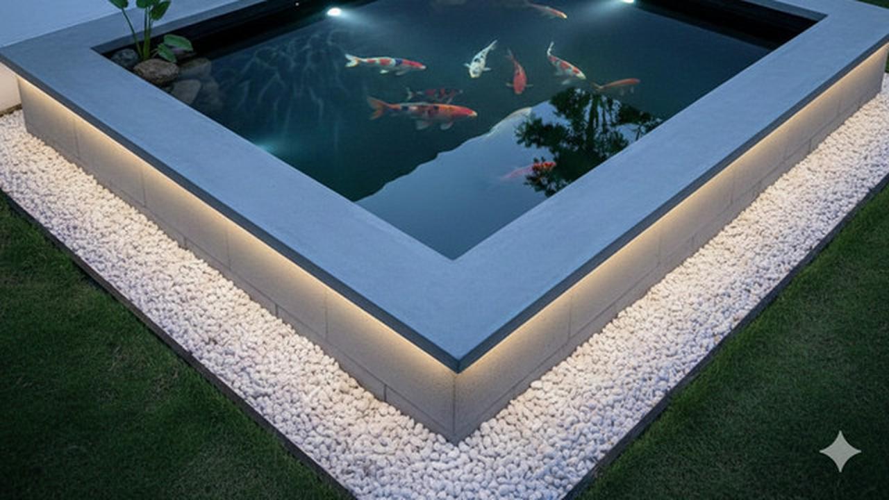Budget Tipis tapi Mau Rumah Lebih Hidup? 10 Model Kolam Ikan Minimalis Ini Bisa Jadi Solusi