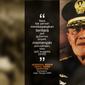 Jenderal Besar AH Nasution, penggagas Konsep Jalan Tengah ABRI (AFP PHOTO / HO / Oka Budhi)