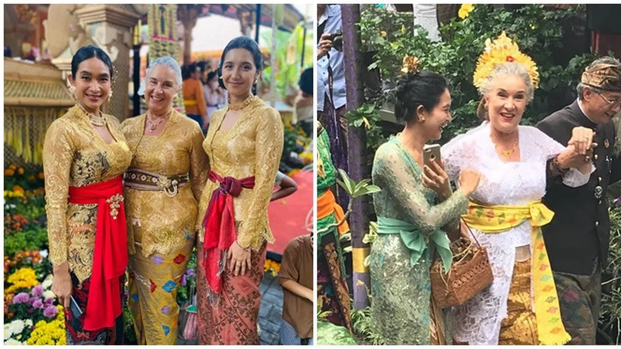 Berasal dari Australia, Ini 6 Potret Kebersamaan Happy Salma dan Ibu Mertua