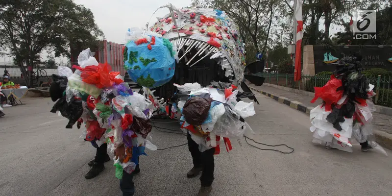 Aksi Tolak Plastik Sekali Pakai