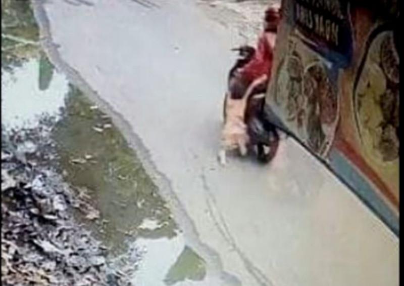 Cuplikan rekaman CCTV