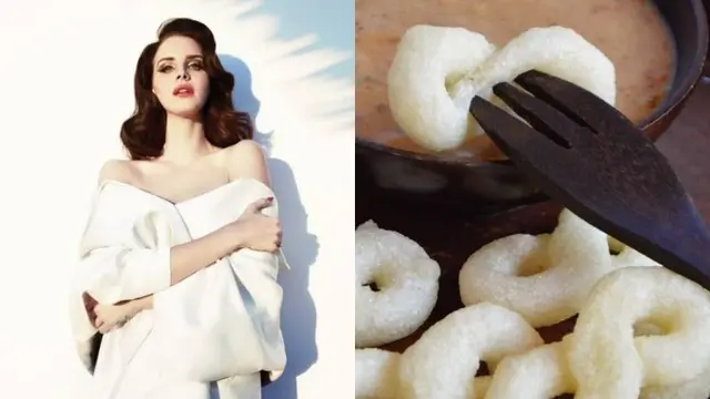 Cocoklogi Gaya Busana Lana Del Rey dengan Makanan Pasar ini Bikin Cengar Cengir