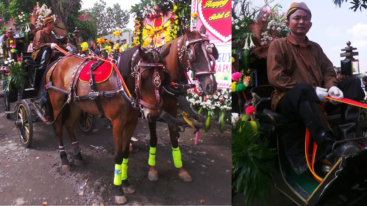 Pernikahan Gibran-Selvi - Kereta Pengantin 0615