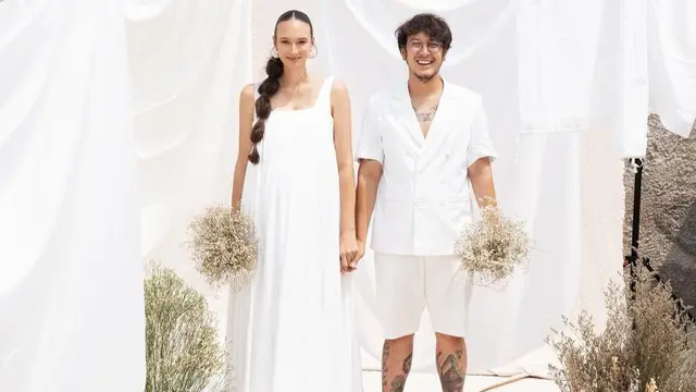 Potret Dimas Anggara dan Nadine Chandrawinata (Sumber: Instagram/@nadinelist)