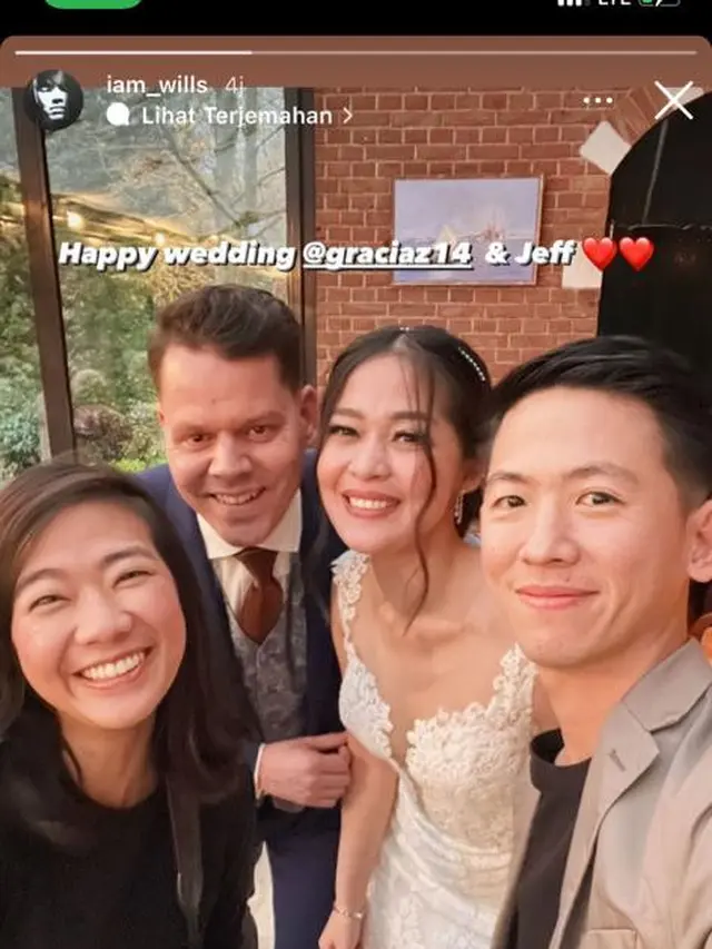 7 Momen Pernikahan Gracia Indri dan Jefri, Digelar di Belanda