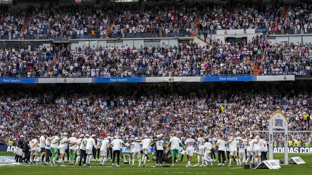 Real Madrid Raih Juara Liga Spanyol
