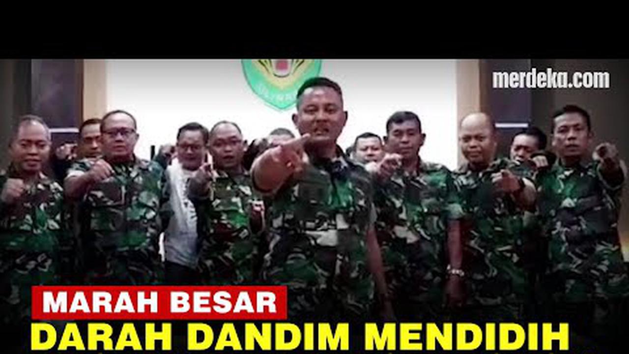 VIDEO: GEBRAK MEJA! Dandim Cilegon Marah Besar, "Kau Effendi Simbolon Lukai Kami!"