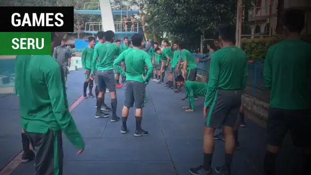 VIDEO: Games Seru Timnas Indonesia U-19 Sebelum Hadapi Thailand