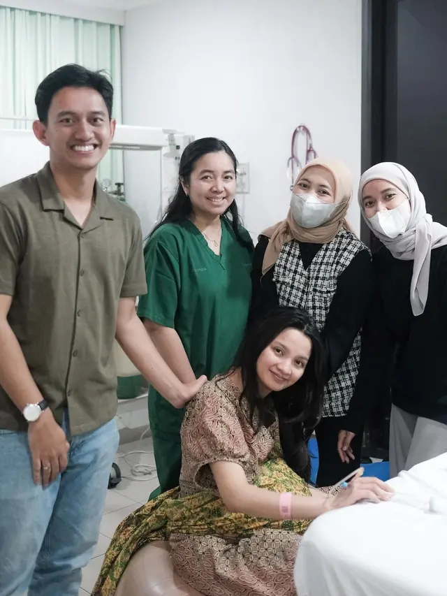 6 Momen Persalinan Anak Pertama Sabrina Anggraini, Belva Devara Jadi Suami Siaga