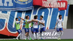 Akhir pekan lalu, Kashima Antlers mampu memenangi duel panas kontra Yokohama F. Marinos dengan skor tipis 3-2 di kandang sendiri. (Dok. J League)