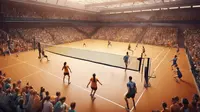 Ukuran Lapangan Bola Voli Adalah: Panduan Lengkap Standar Nasional dan Internasional