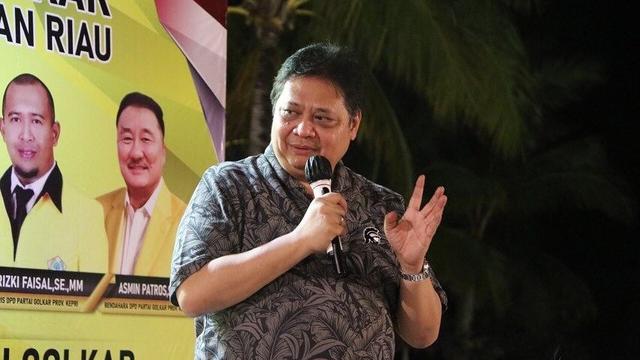 Ketua Umum DPP Partai Golkar Airlangga Hartarto