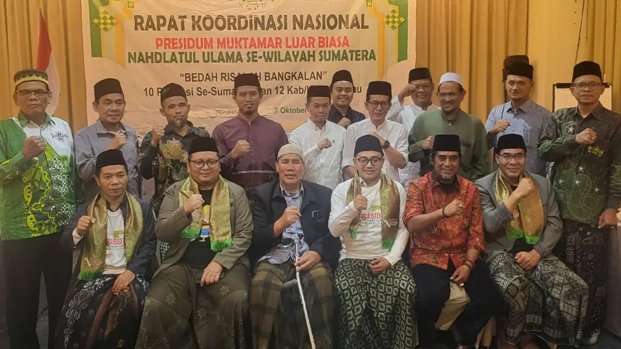 Sejumlah tokoh Presidium Penyelamat Organisasi dan Muktamar Luar Bisa Nahdlatul Ulama (PO & MLB NU) saat konsolidasi (Istimewa)