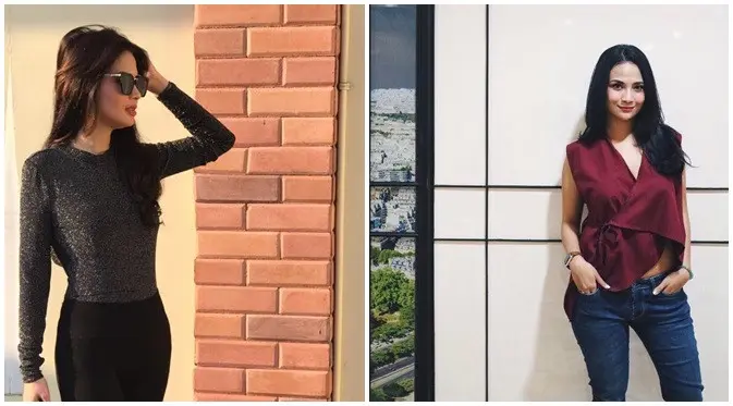 Fesyen Shyalimar Malik vs Vanessa Angel, seksi mana? (Instagram)
