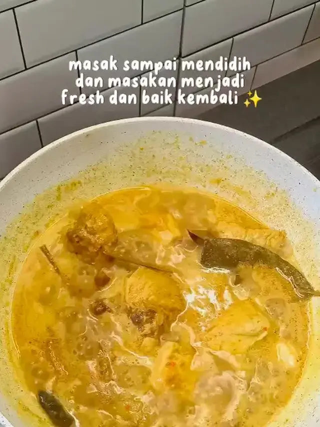 Masak Lagi Sampai Mendidih Sambil Terus Diaduk