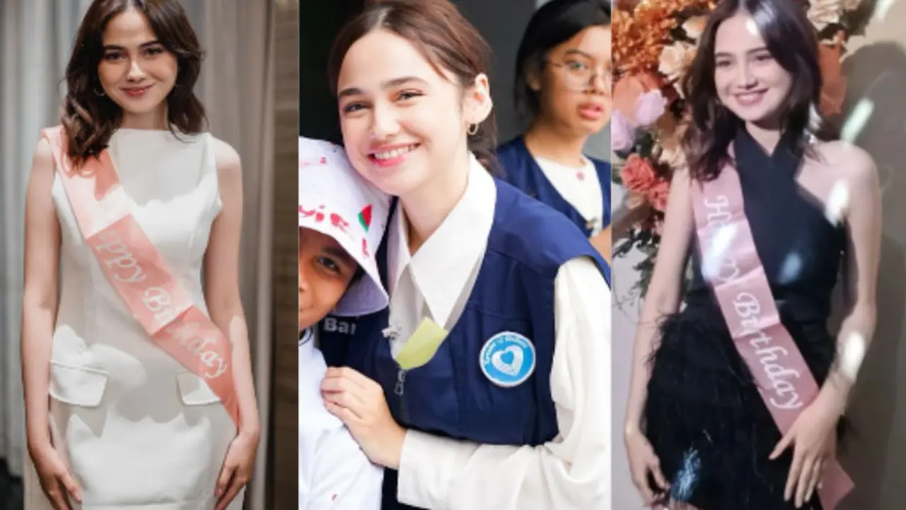 Gaya Kontras Syifa Hadju Rayakan Ulang Tahun, Dari Tampil Sederhana Formal Jadi Feminin Elegan dengan Mini Dress