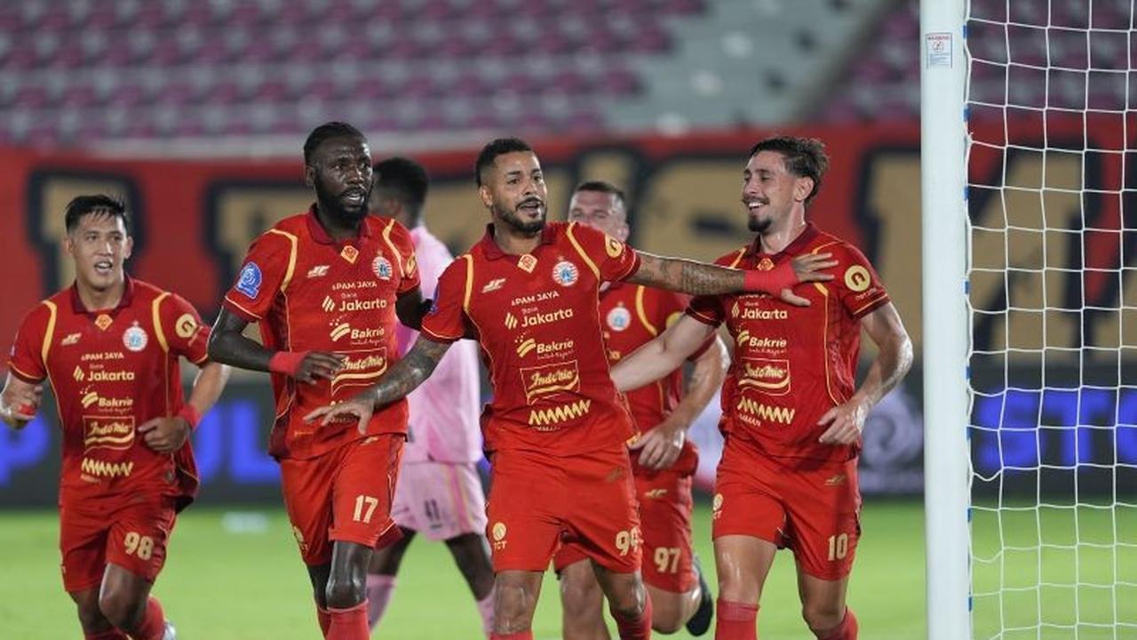 Trigol Spektakuler Maxwell Bawa Persija Unggul 3-1 atas PSBS Biak, Macan Kemayoran Merangsek Posisi Kedua Klasemen!