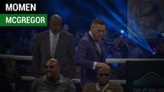 Berita video momen Conor McGregor memegang kepala Floyd Mayweather saat acara promosi laga keduanya di Wembley Arena, London, Inggris.