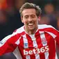 Peter Crouch adalah pesepak bola profesional Inggris yang bermain di Stoke City sebagai penyerang.