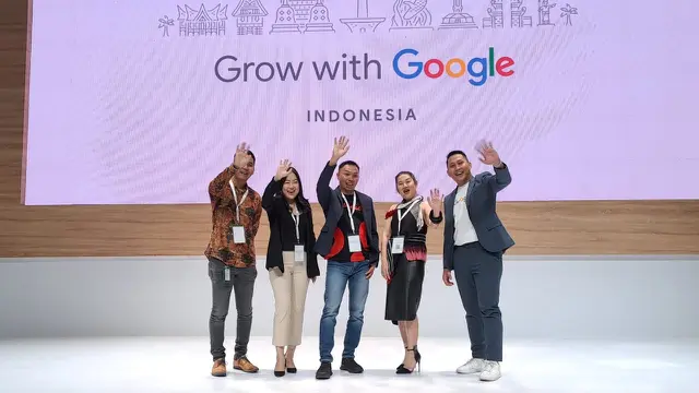 Gelaran Growth With Google Indonesia di Jakarta. Liputan6.com/Dinda Charmelita Trias M