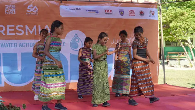BWA Resmikan Proyek Wakaf Sarana Air Bersih ke-50 di Desa Tuniun, NTT