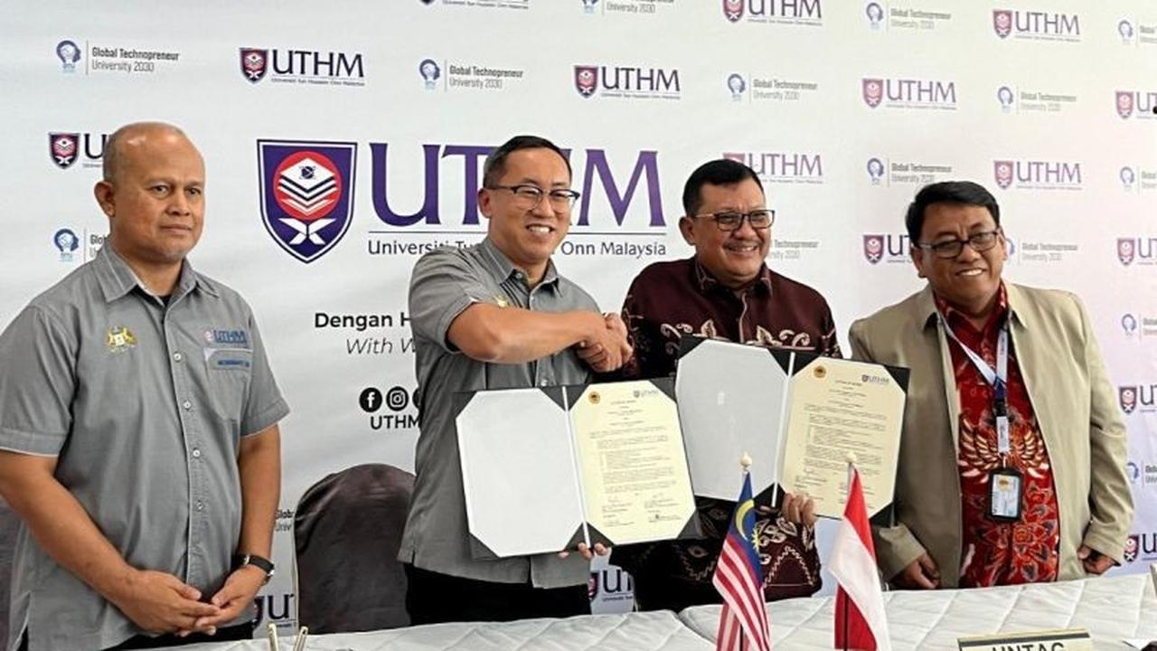 Untag Surabaya dan UTHM Malaysia Perkuat Kerja Sama Riset dan Pertukaran Akademik
