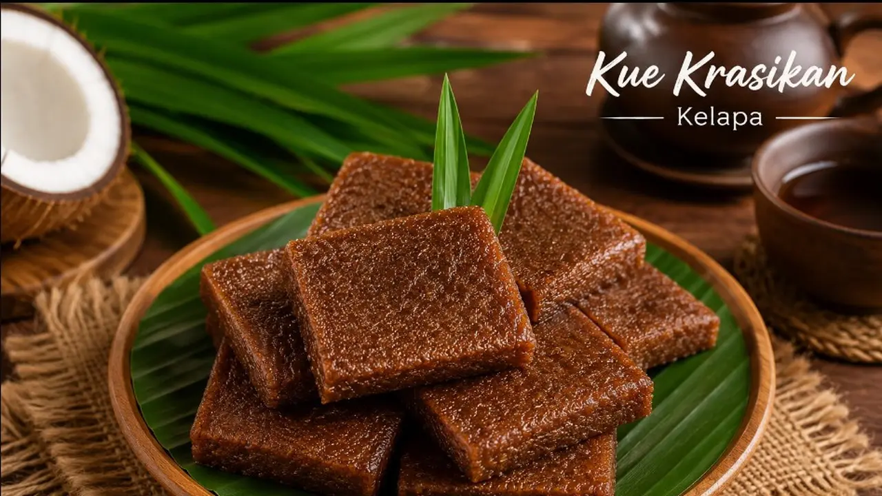 Kue Krasikan Kelapa Legit