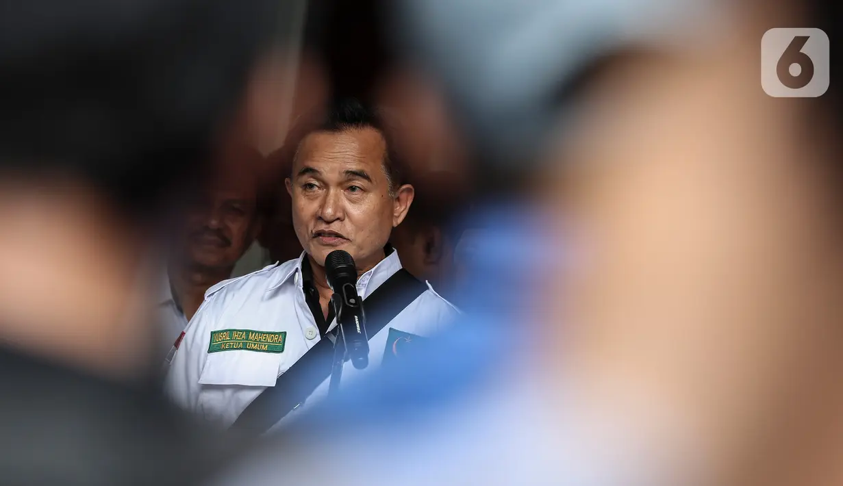 Kedua pimpinan parpol bertemu bersama jajaran pengurus kedua partai dalam rangka silaturahmi politik jelang Pilpres 2024. (Liputan6.com/Johan Tallo)