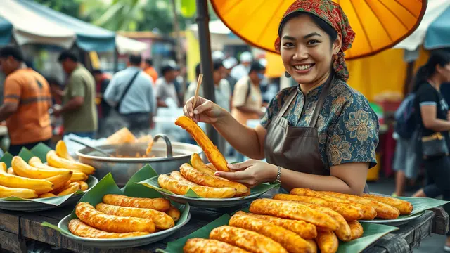 cara membuat pisang goreng