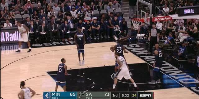VIDEO: Game Recap NBA 2017-2018, Spurs 107 Vs Timberwolves 99