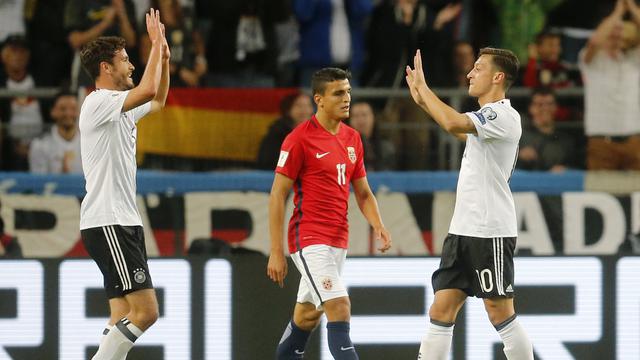 Jerman, Norwegia, Kualifikasi Piala Dunia 2018