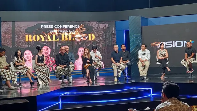 Jumpa pers Royal Blood di kawasan Kebun Sirih, Jakarta