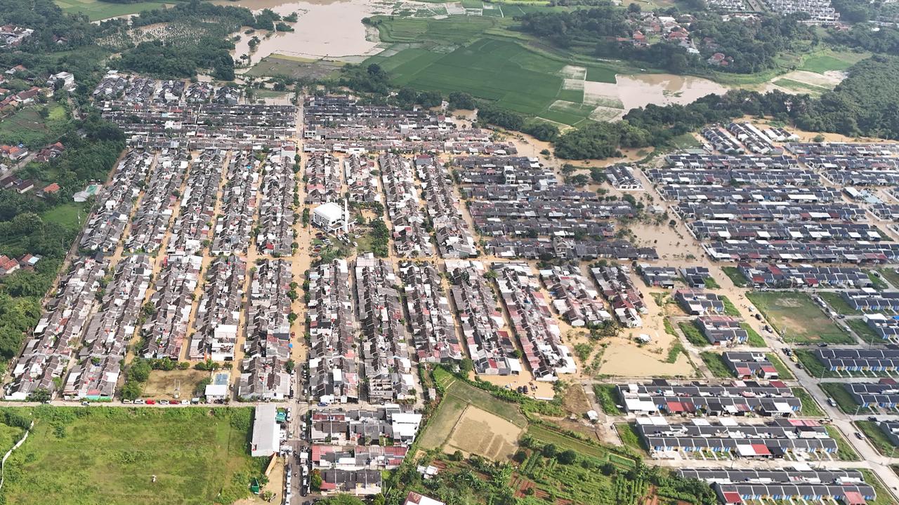 Ribuan Rumah di Parung Panjang Terencam Banjir Luapan Kali Cimanceuri
