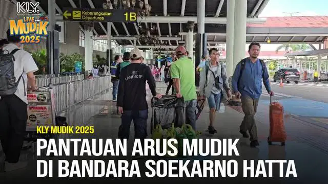 Pergerakan penumpang dan juga pesawat di Bandara Internasional Soekarno-Hatta (Soetta) Tangerang, terpantau terus naik, pada Selasa (25/3/2025) atau H-5 lebaran idul fitri 1446 Hijriah/2025.