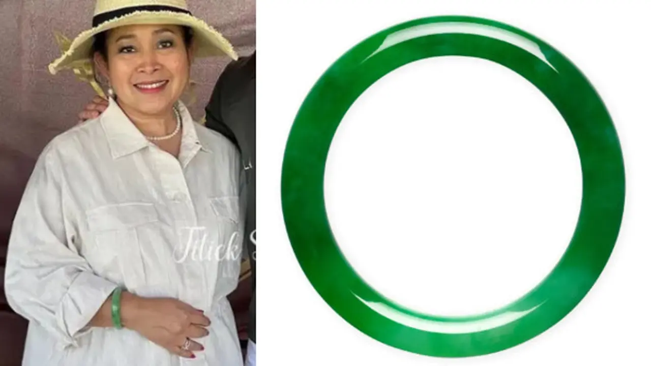 Model Gelang Hijau Titiek Soeharto