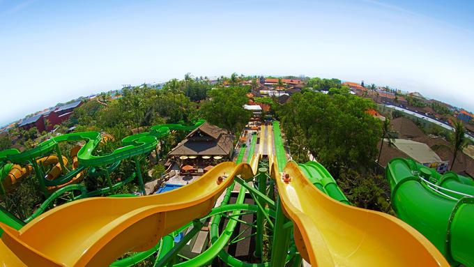 Serunya Berlibur ke Taman Bermain Air Waterbom Bali ...