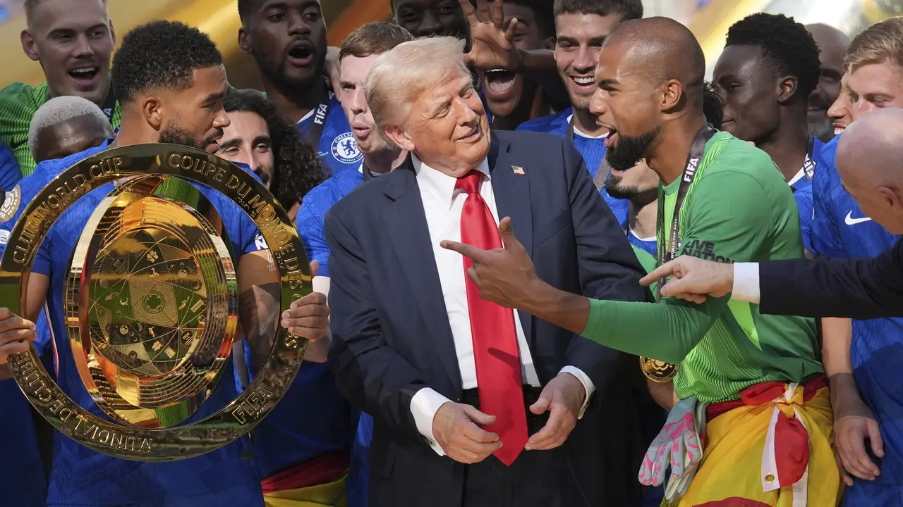 donald trump chelsea piala dunia antarklub