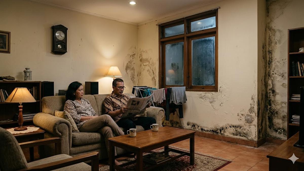 12 Ciri Ruangan Lembab yang Mengancam Kesehatan dan Merusak Properti Anda