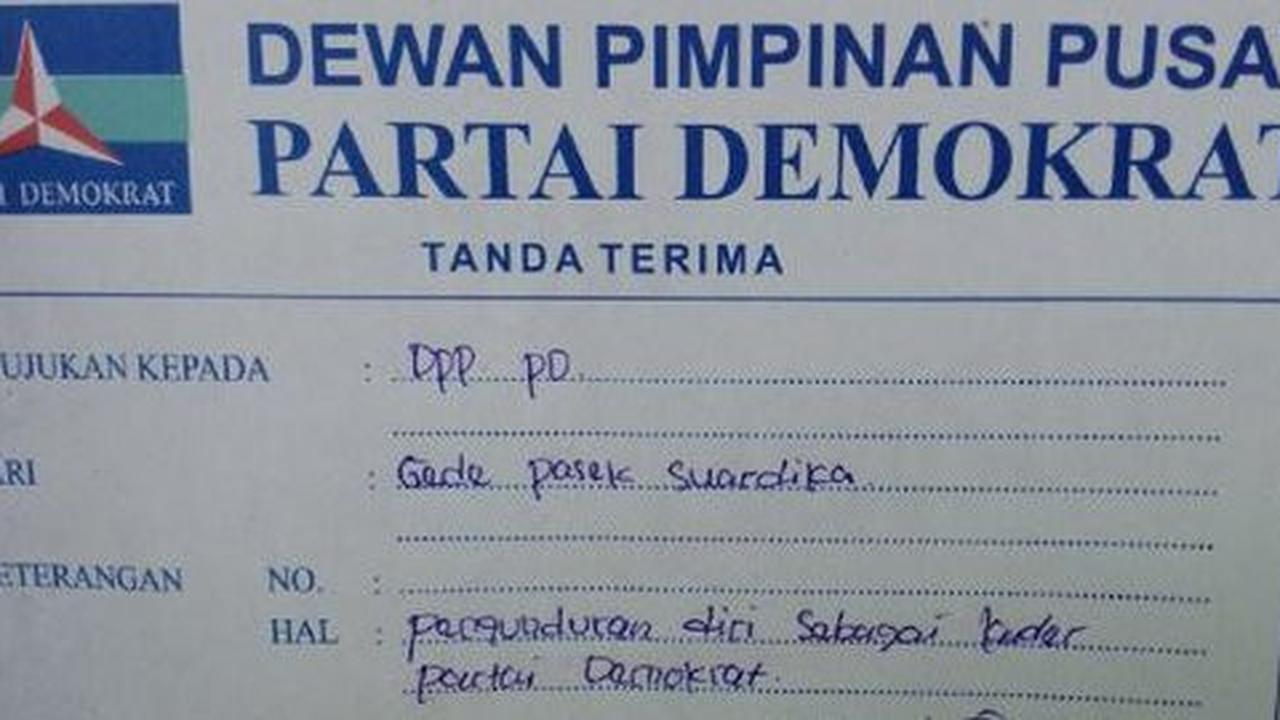 Gede Pasek mundur dari Partai Demokrat