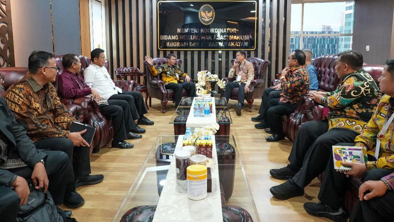 Menko Kumham Yusril Bertemu Pimpinan KPK, Bahas RUU Perampasan Aset hingga Seleksi Capim
