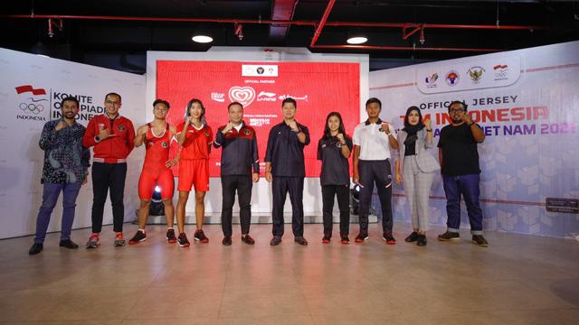 Launching jersey tim Indonesia untuk SEA Games 2021