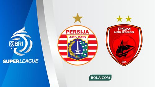 Persija Jakarta Vs PSM Makassar.