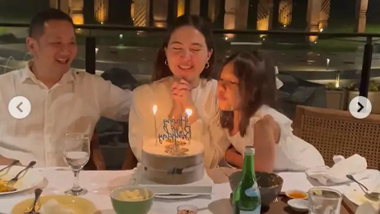 6 Potret Ulang Tahun Olivia Jensen ke-32, Perayaan Sederhana Bareng Keluarga