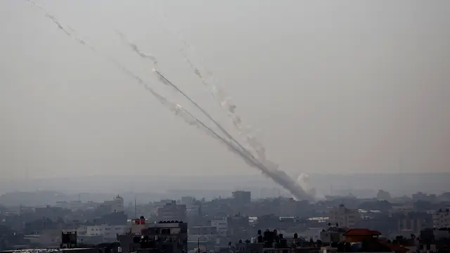 Militan Palestina Hujani Israel dengan Roket