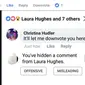 Facebook sedang melakukan uji coba terhadap tombol Downvote untuk menandai komentar tak pantas (Foto: Screenshot dari Christina Hudler/ Tech Crunch)