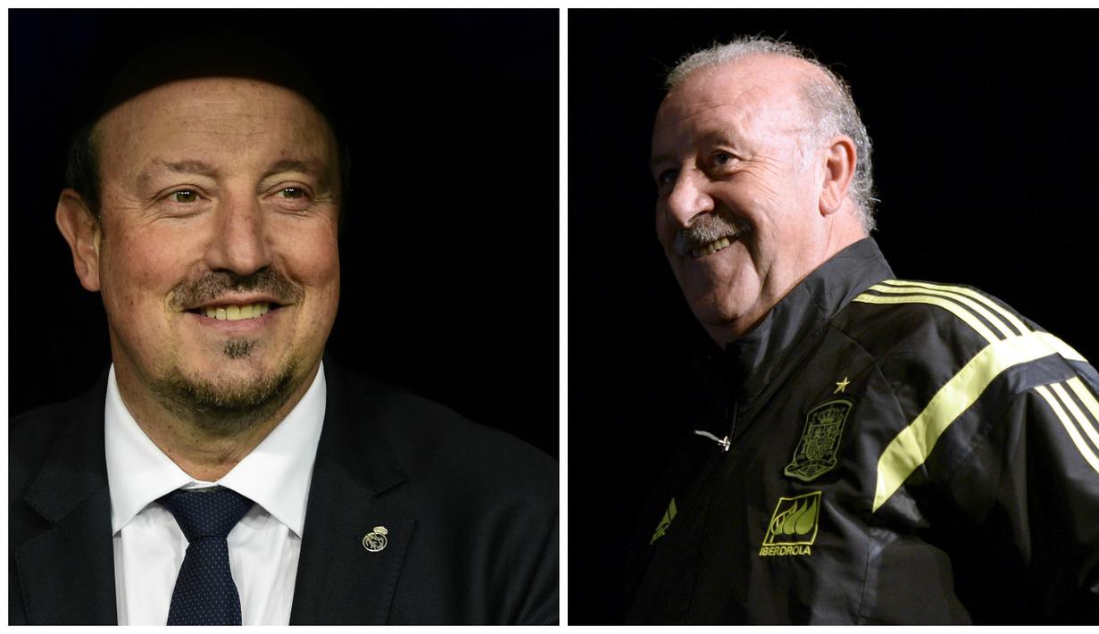 Pelatih Spanyol, Vicente Del Bosque, sudah memutuskan untuk tidak memperpanjang kontrak pasca Piala Eropa 2016. Berikut 6 pelatih yang berpotensi menjadi suksesor pria yang sukses membawa Spanyol juara Piala Dunia 2010. (AFP)