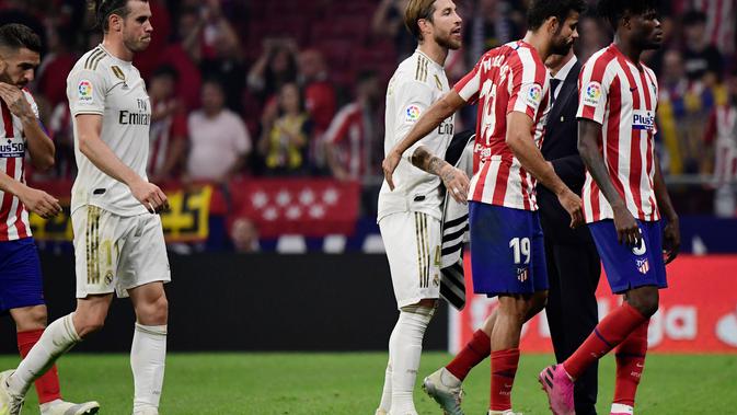 Atletico Madrid Vs Real Madrid (AFP / Javier Soriano)