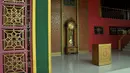 Masjid dengan bentuk pagoda atau kelenteng yang identik dengan tempat ibadah bagi ummat Tridharma itu hendak menunjukkan kepada masyarakat tentang universalitas Islam. (Liputan6.com/wwn)