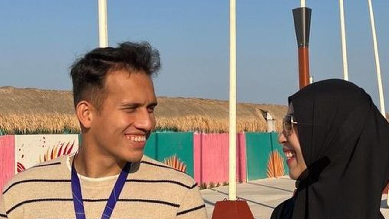 Potret Adiba Khanza Susul Egy Maulana Vikri ke Qatar, Momen Pertemuan Keduanya Bikin Baper