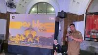 Wali Kota Medan, Bobby Nasution menyebut, Kantor Pos Medan yang akan disulap menjadi Pos Bloc tentunya menjadi daya tarik tersendiri, dan akan menjadi tempat nongkrong warga Medan (Reza Efendi/Liputan6.com)